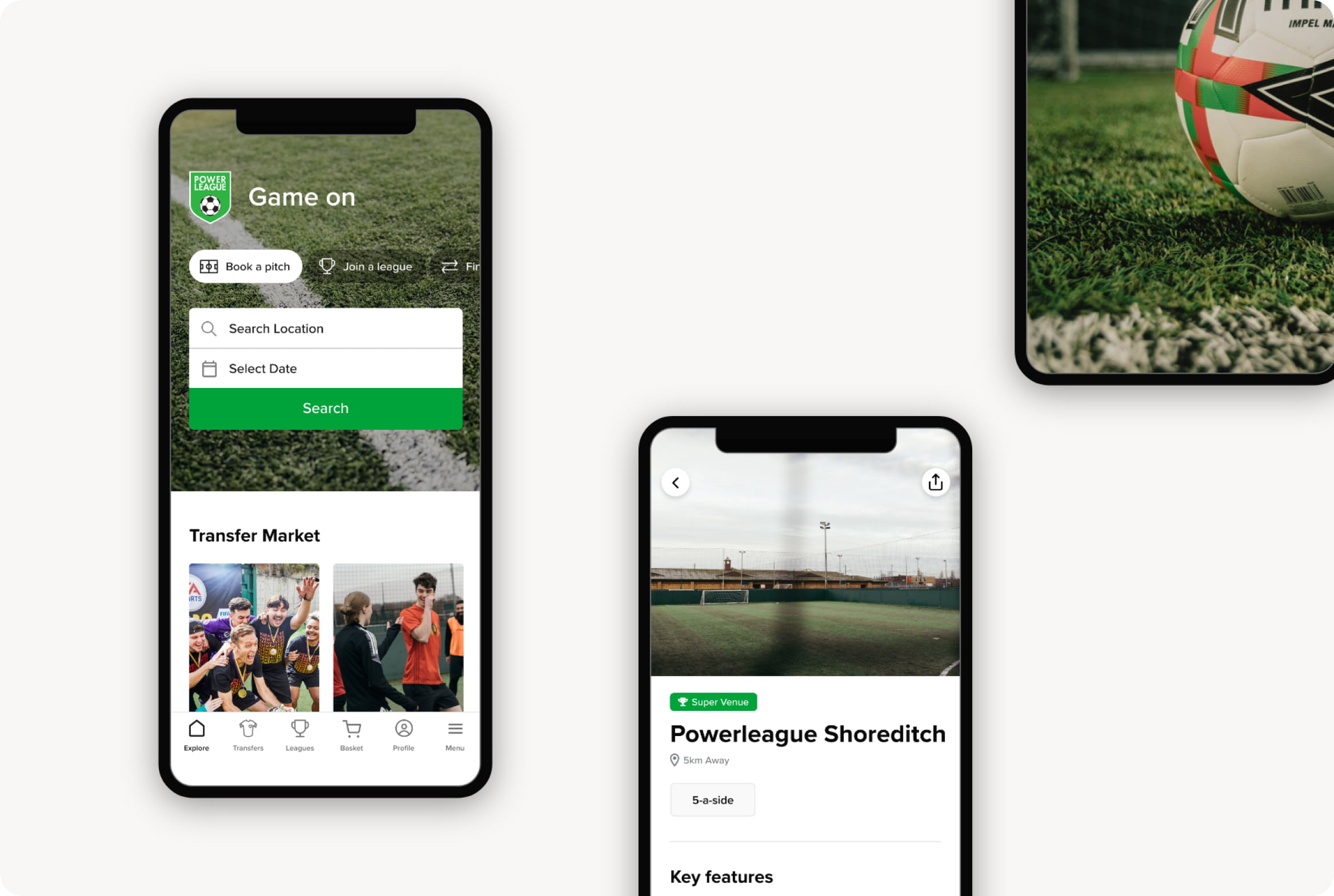 Powerleague Mobile App Developers London, UK