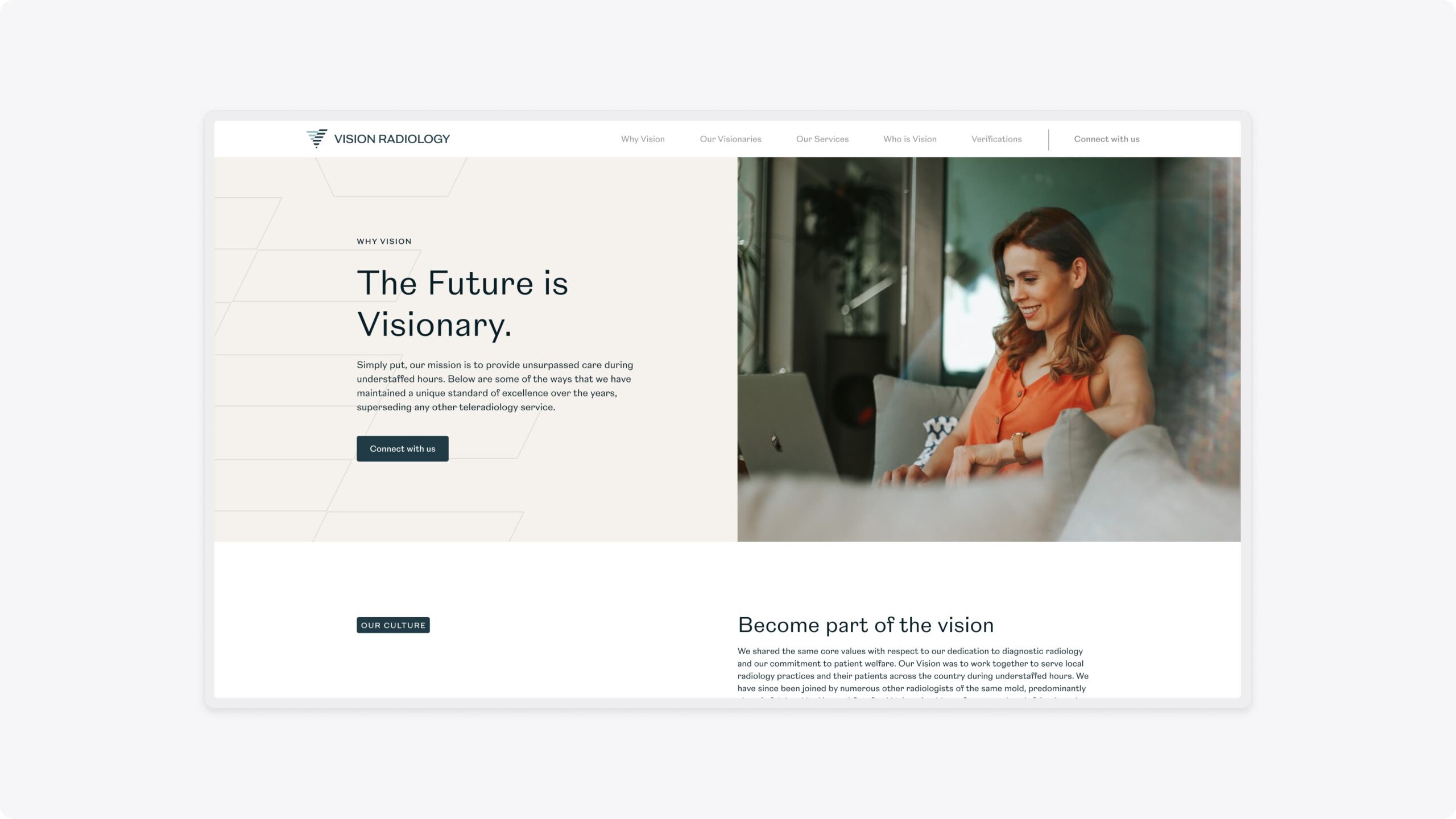 Healthcare web design