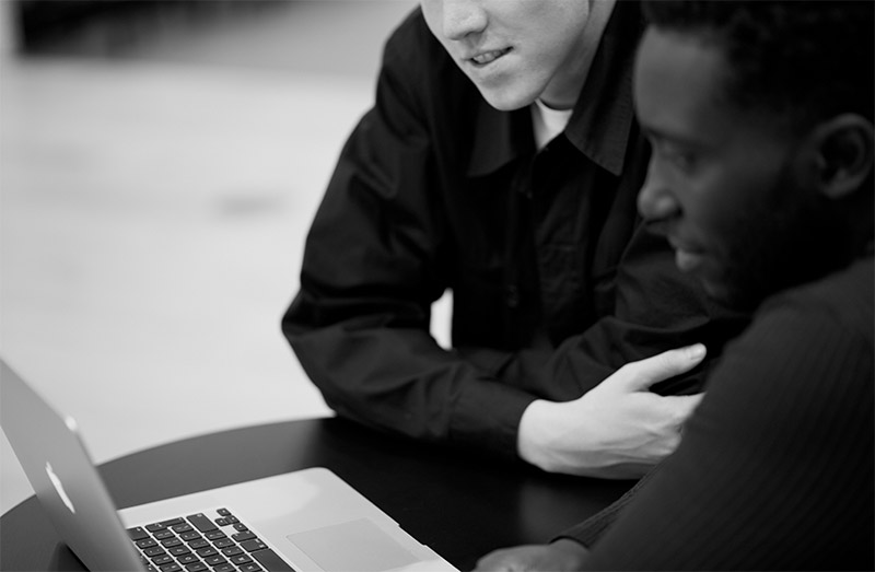 Digital Marketing meeting for new project