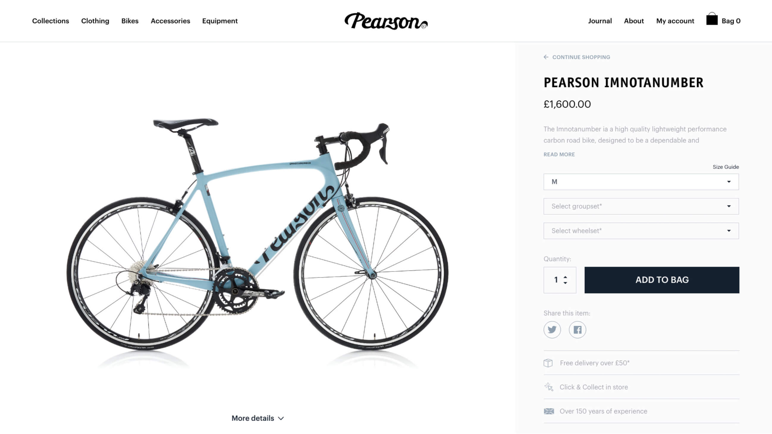 Pearson website product page