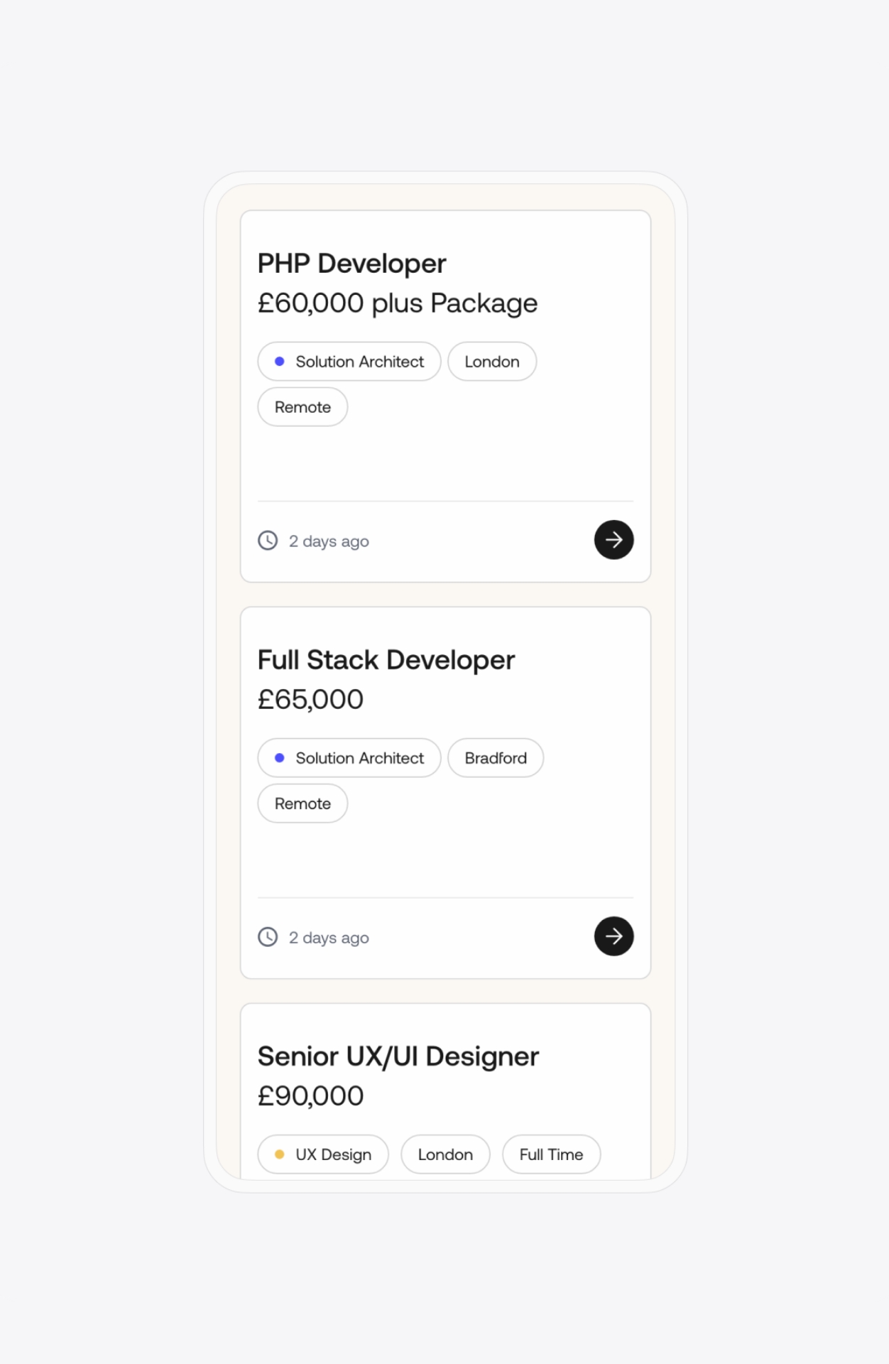 Recruitment website integrations