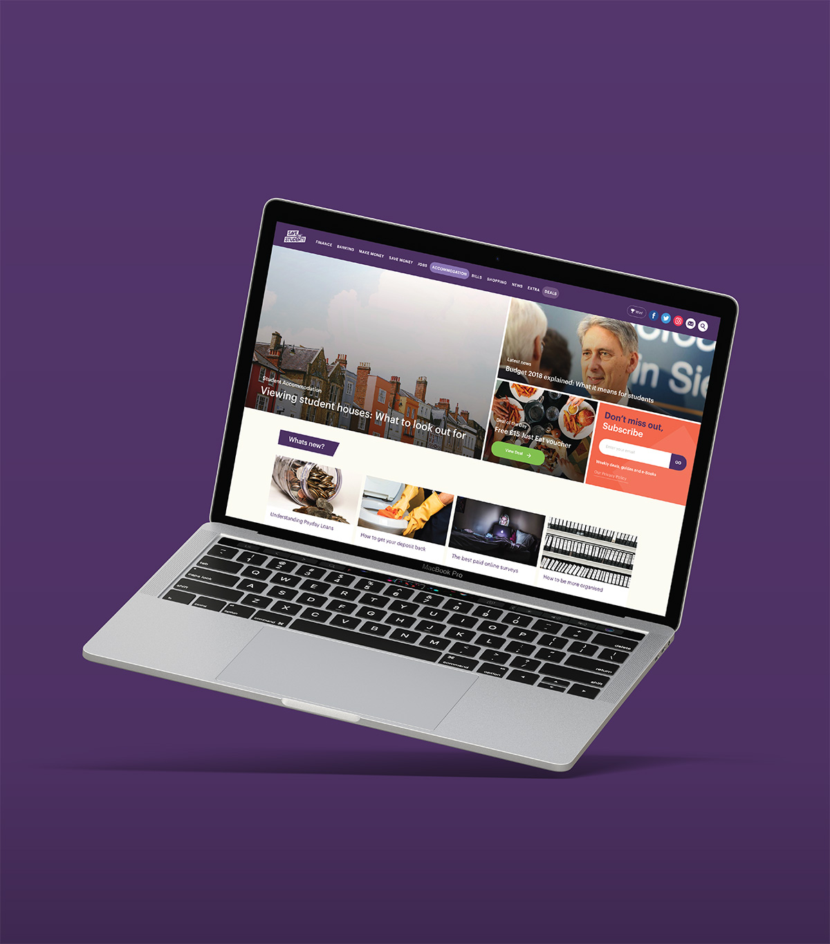 news website design