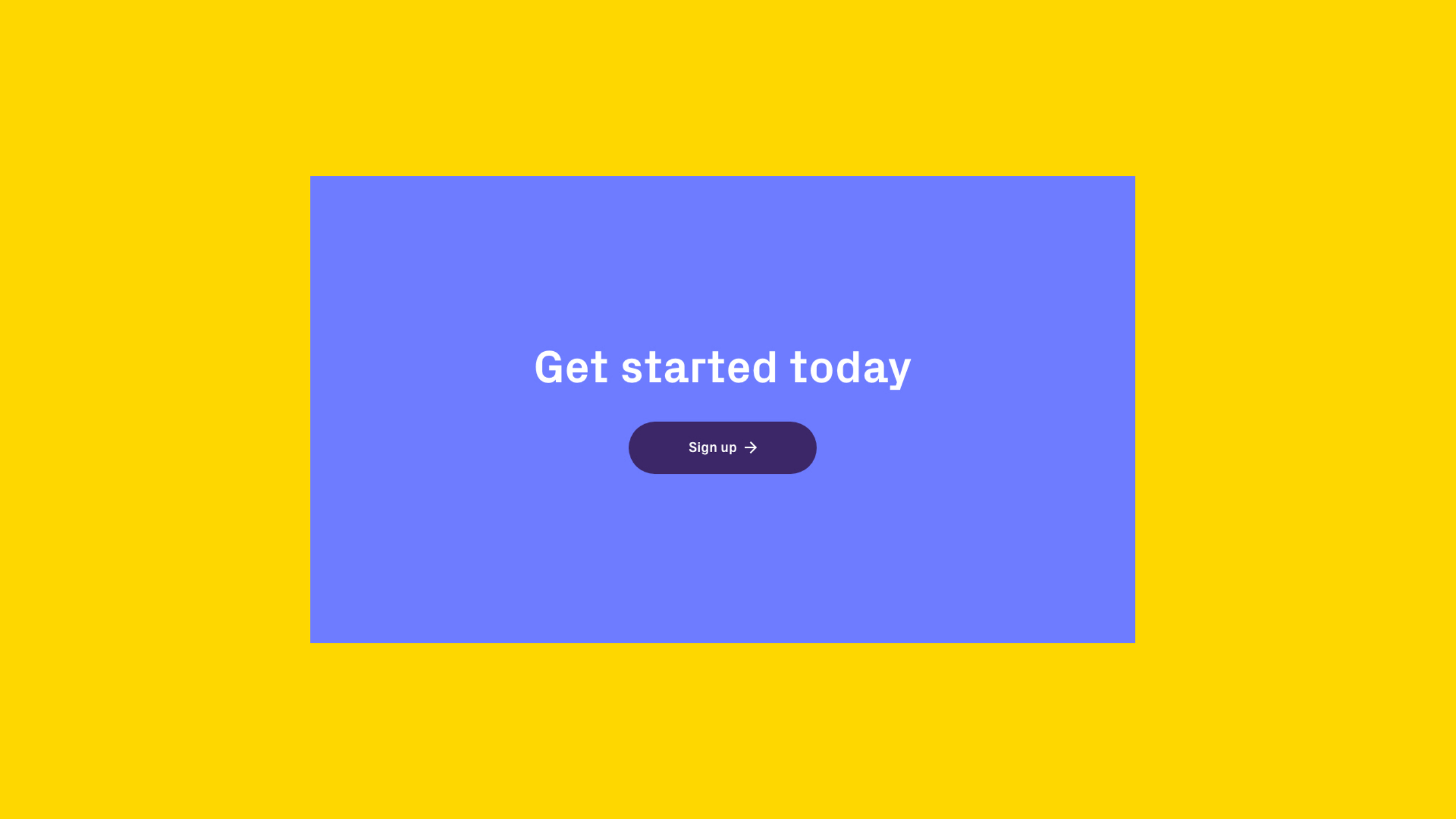 sign up page for website rebuild