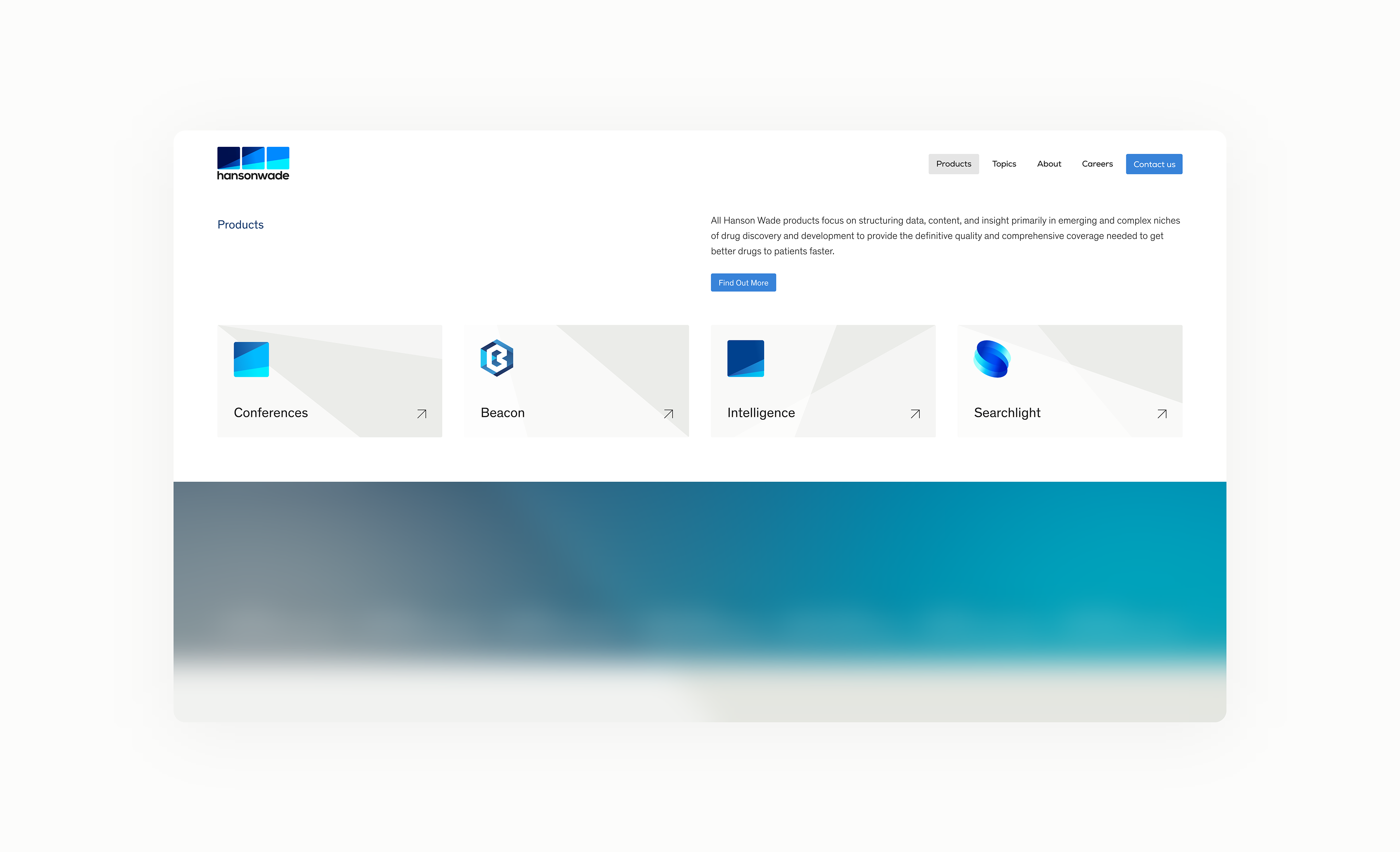 Pharma website design
